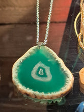 Load image into Gallery viewer, Green Agate Necklace