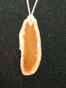 Orange Agate with Amber