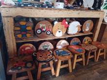 Load image into Gallery viewer, Hand Carved Stools