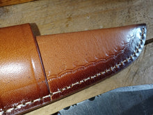 Load image into Gallery viewer, Damascus Knife, Rosewood Grip