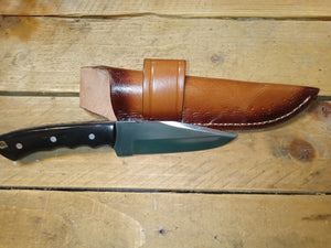 Steel Knife, Buffalo Grip