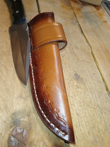 Steel Knife, Buffalo Grip