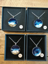 Load image into Gallery viewer, Resin Pebble Beach Pendant